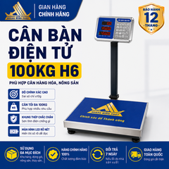 Cân điện tử 100KG H6 - CÂN HOÀNG MINH PHÁT