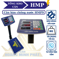 Cân bàn điện tử 150KG HMP9 chống nước, chốt số
