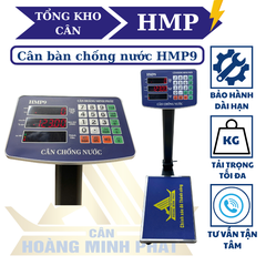 Cân bàn điện tử 200KG HMP9 chống nước, chốt số