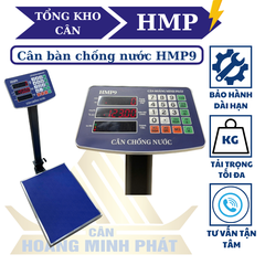 Cân bàn điện tử 300KG HMP9 chống nước, chốt số