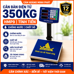 Cân Bàn Điện Tử 350KG HMP9 Chống Nước, Chốt Số