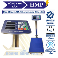 Cân bàn điện tử 350kg HMP9 INOX chống nước. Thương hiệu Cân Hoàng Minh Phát