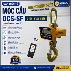 Cân điện tử móc cẩu 5 TẤN OCS-SF - Kèm điều khiển