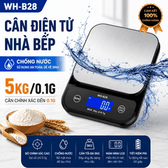 Cân điện tử 5KG/0.1G WH-B28 Chống Nước