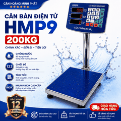 Cân Bàn Điện Tử 200kg HMP9 INOX Chống Nước