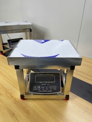 Cân ghế điện tử 150KG Full INOX Chống nước Chốt số SUPER-SS. LED XANH