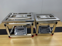 Cân ghế điện tử 100KG Full INOX Chống nước Chốt số SUPER-SS. LED XANH