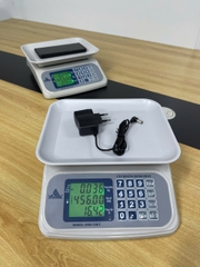 Cân điện tử tính tiền 15KG nhỏ gọn HMS20GT. Thương hiệu CÂN HOÀNG MINH PHÁT. Phím Tiếng VIỆT