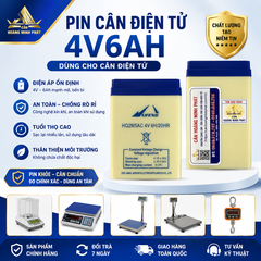 Pin cân điện tử 4v6ah, Ắc quy 4V6H, Bình Ắc quy 4V6H - Pin Khô Dung Lượng Cao