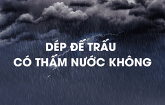 Dép đế trấu có thấm nước không?