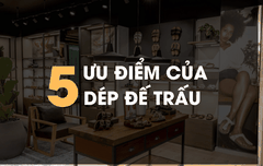 5 ưu điểm của dép đế trấu mà bạn chưa biết !
