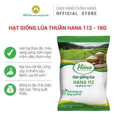 Hạt giống lúa thuần HANA 112