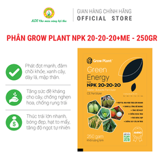 Falcon NPK 20-20-20 TE Hiệu Grow plant Npk 20 20 20 +TE QC 250gr