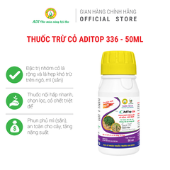AdiTop 336 phun phủ trùm lên mì(sắn), ngô(bắp)