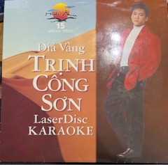 Laser Disc Hải Âu Karaoke 15 - Đĩa Vàng Trịnh Công Sơn (USED)