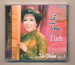 Lệ Thu CD - Như Một Tác Phẩm Để Đời 3 - Lệ Thu Và Những Giòng Nhạc Tình (Trầy) KGTUS