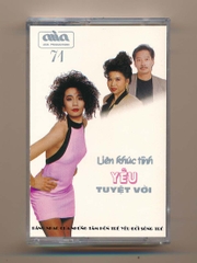 ASIA Tape 71 - Liên Khúc Tình Yêu Tuyệt Vời - Kiều Nga - Ngọc Hương - Trung Hành (KGCHN)