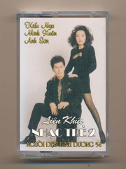 NDBD Tape 54 - Liên Khúc Nhạc Trẻ 2 - Kiều Nga - Minh Xuân - Anh Sơn (KGMG)