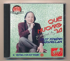 TSDK CD1 - Quê Hương Ta - Duy Khánh - Hương Lan (Phôi Số) KGTUS