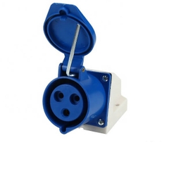 Ổ cắm công nghiệp cố định 3 chấu - 16A (3x16A)