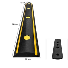 Ốp tường chặn lùi xe cao su 001