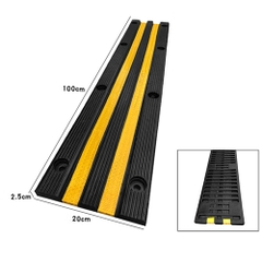 Ốp tường chặn lùi xe cao su 003