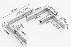 TD194- Bản lề trục xoay tự đóng