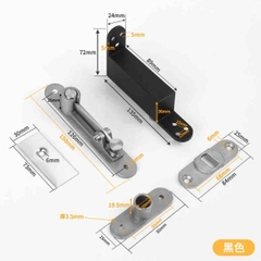 TD193 - Bản lề thủy lực tự đóng