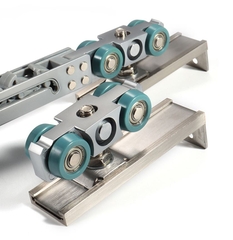 N27- Bộ pk cửa xếp lùa 3+1 - nhôm SLIM