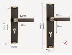 MOD85- Khóa Cửa đi bằng đồng