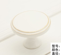 TN132 -  Tay nắm, 28*25, vàng, kẽm