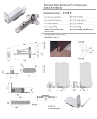 TD193 - Bản lề thủy lực tự đóng