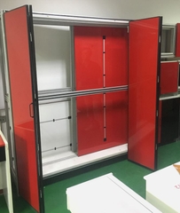 TM62- PK cánh gấp trượt ray thường