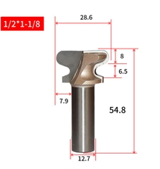 CNC16 - Mũi tay nắm âm