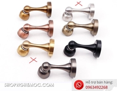 TD69 - Hít chặn cửa nam châm, bạc, inox 201