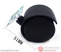 TD23 - Bánh xe nhựa cao 41