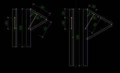 TD149  - Bộ PK cửa trượt gấp lên xuống