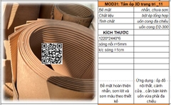 MOD31_ Tấm ốp trang trí uốn cong