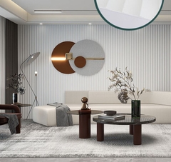 MOD40- Tấm ốp nan sóng lõm D67