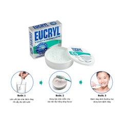 Combo Bột Tẩy Trắng Răng Eucryl Tooth Powder 50g và Kem đánh trắng răng Eucryl Làm Trắng Răng Hiệu Quả