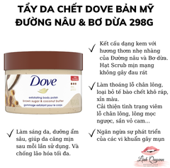 TẨY TẾ BÀO CHẾT DOVE EXFOLIATING BODY POLISH 298G