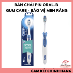Bàn Chải Pin Oral-B Complete Action Gum Care - Deep Clean - 3D White