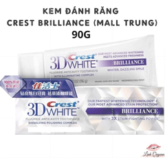 Kem đánh răng Crest 3D White Của Mỹ Làm Trắng Răng Tại Nhà Tẩy Trắng Răng Cấp Tốc