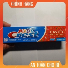 Kem Đánh Răng trẻ em Crest Kids Cavity Protection (130g) - Kem Đánh Răng Cho Bé Hương Trái Cây