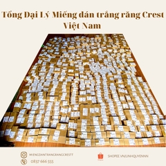 Combo 7 ngày - Miếng dán trắng răng Crest Professional Effect