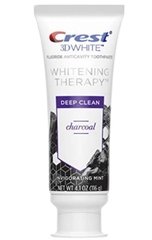 Kem đánh răng Crest 3D White Whitening Therapy Charcoal (99g) Làm Trắng Răng Than Tre Hoạt Tính