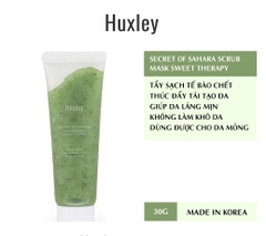 TẨY DA CHẾT HUXLEY SCRUB MASK SWEET THERAPY 30G