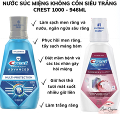 NƯỚC SÚC MIỆNG CREST PRO-HEALTH ADVANCED MULTI PROTECTION 1000ML