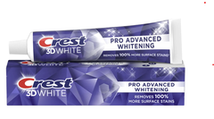 Kem đánh răng Crest 3D White Advanced Tripple Whitening Làm Trắng Răng Cấp Tốc
