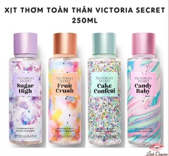 Xịt thơm toàn thân body mist VIC 250ml- MALL TRUNG